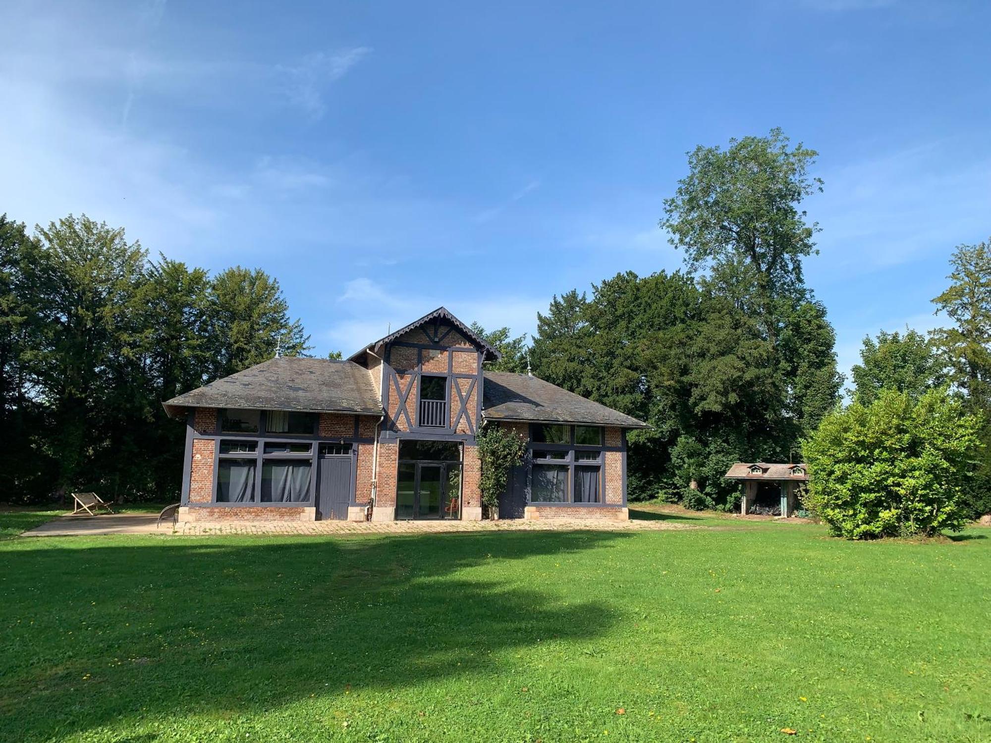 Le Chateau De Bertreville Saint Ouen Entre Mer Et Campagne エクステリア 写真