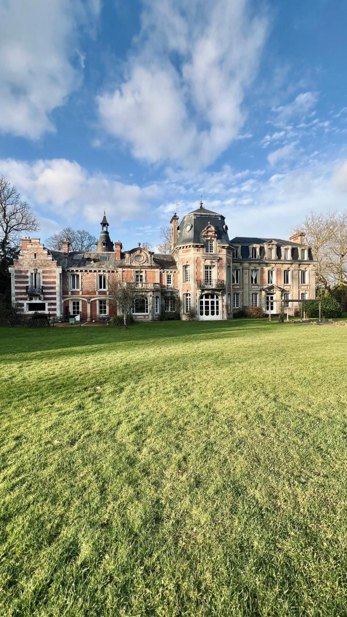 Le Chateau De Bertreville Saint Ouen Entre Mer Et Campagne エクステリア 写真